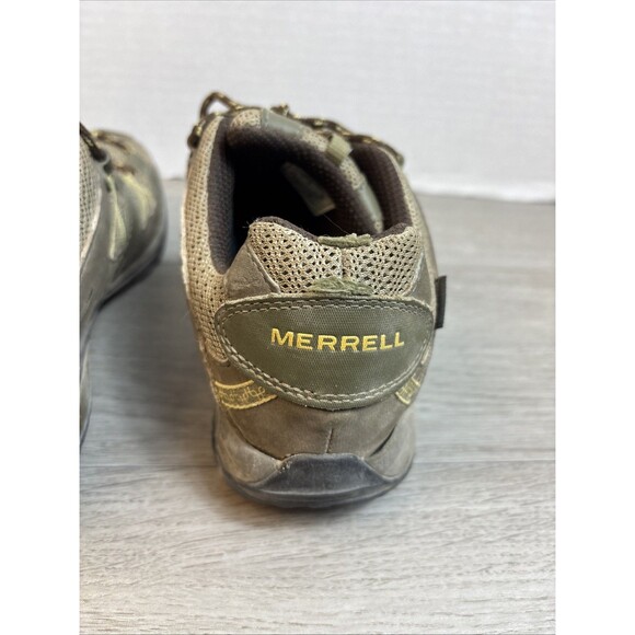 Merrell Woman’s Shoes Size 8.5 Hiking Walking Brown 1798271 Lace Up - Picture 7 of 10